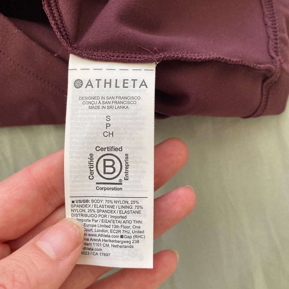Athleta Purpose Crop Tank. NWOT. - Picture 5 of 5